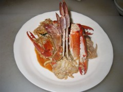 イタリア料理,渡り蟹のパスタ